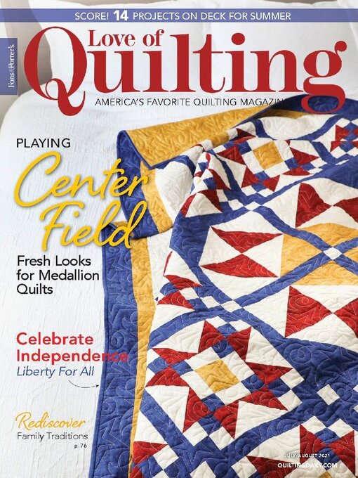 Title details for Fons & Porter's Love of Quilting by Peak Media Properties, LLC - Available